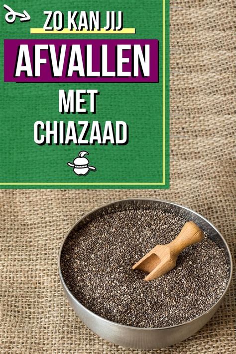 afvallen chiazaad